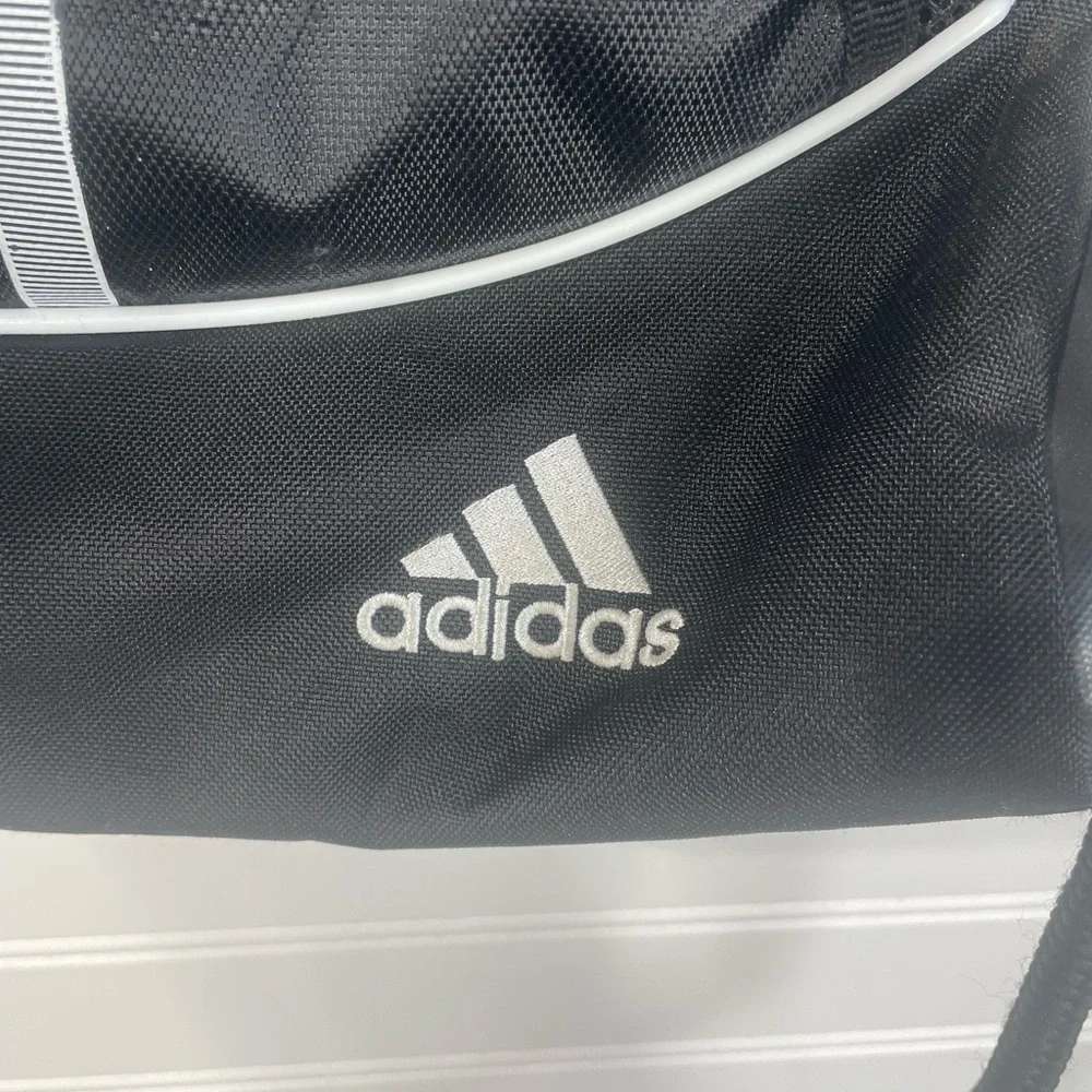 Adidas Black Alliance Sackpack Tennis Sports Drawstring Closure Bag GUC - Picture 12 of 12